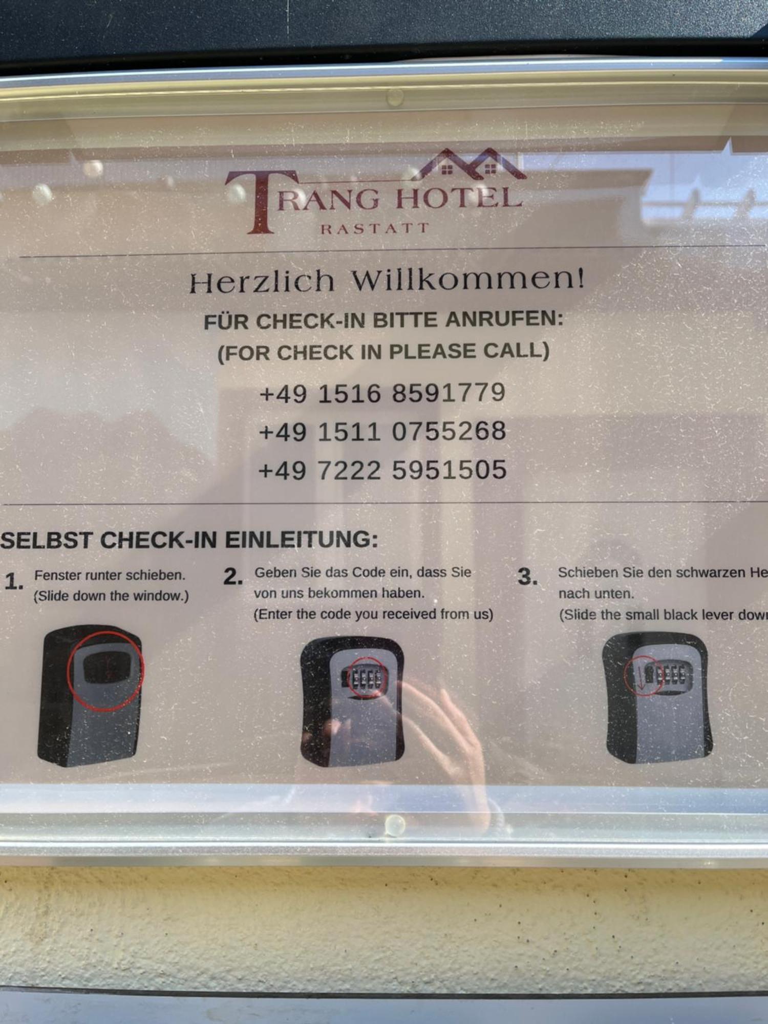 Trang Hotel Rastatt Exterior photo